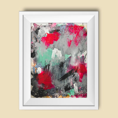 Abstract painting "Playground no 2"