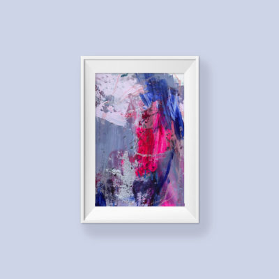 Untitled no 3, abstract painting by Wiktoria Florek