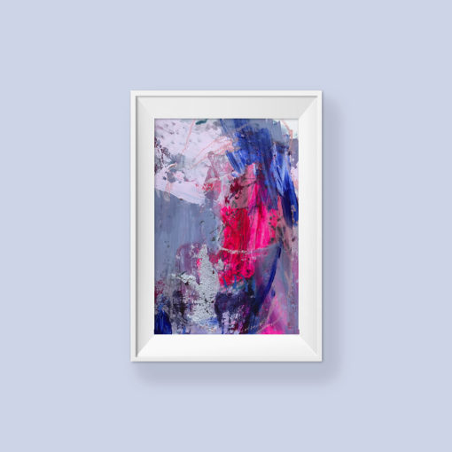 Untitled no 3, abstract painting by Wiktoria Florek