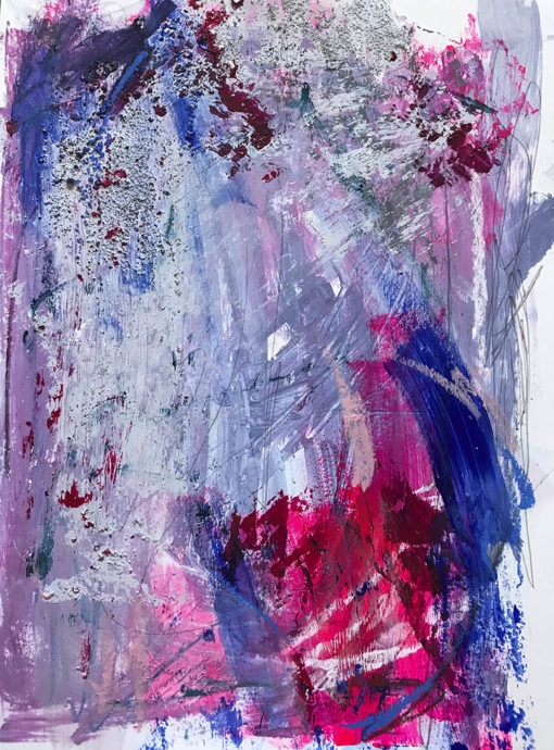 Untitled no 1, abstract painting by Wiktoria Florek