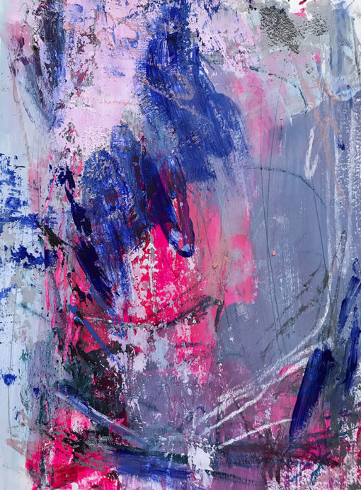 Untitled no 5, abstract painting by Wiktoria Florek
