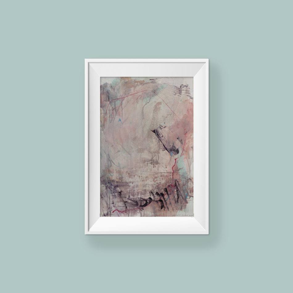 Abstract Painting_Can't stop kissing you_WFA_frame