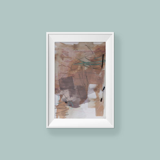 Abstract Painting_I'm gentle and strong for you_WFA_frame