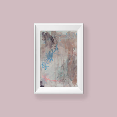 Abstract Painting_Your smile makes me happy_WFA_frame