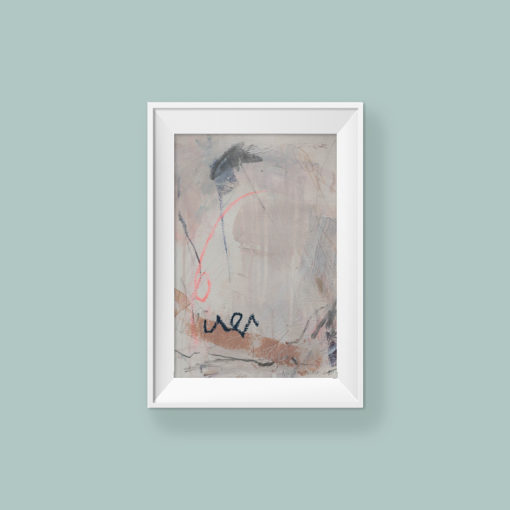 Abstract Painting_You're beautiful from the inside out_WFA_frame