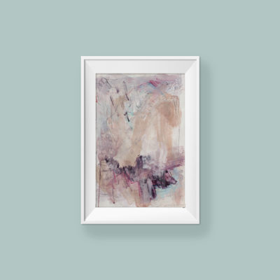 Abstract painting_I'm holding you_frame