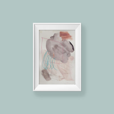Abstract painting_You can be whoever you want_WFA_frame