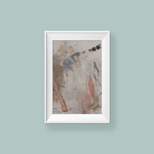 Abstract painting_You're so brave my baby_WFA_frame